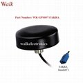 FAKRA female small waterproof outdoor high gain screw mount active gps antenna