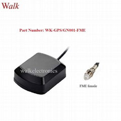 magnetic or adhesive FME female waterproof high gain active gps glonass antenna