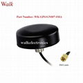 SMA male small size waterproof high gain gps glonass active car antenna 1