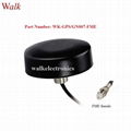 FME female waterproof screw mount small size high gain gps glonass antenna 1