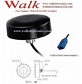 FAKRA female small size IP67 screw mount high gain active gps glonass antenna 2