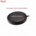 magnet or adhesive mount waterproof outdoor use gps gsm wifi combination antenna