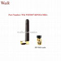 RP-SMA male angle 50mm size short omni direction wifi 2.4GHz stubby sma antenna 1