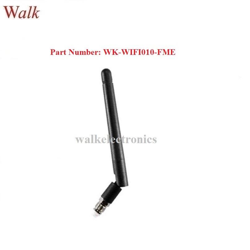 110mm omni directional FME female foldable 2.4GHz wifi elbow stubby antenna