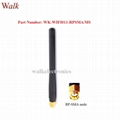 RP-SMA male straight 115mm length zigbee 2.4GHz wifi rubber stubby sma antenna