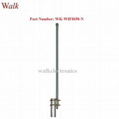 12dbi high gain omni direction weather proof fiber glass 2.4GHz wifi antenna