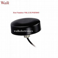 small size waterproof outdoor use screw mount 3g 4G LTE WIFI Combined antenna