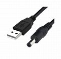 5.5x2.1mm usb to dc5.5 2.1mm adapter dc 5.5 power cord charging cable 2