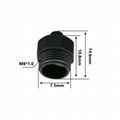 PVC material outer thread M8 Protectors Cap Port Cover Anti Dust Plug dust cap