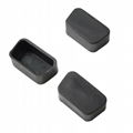 PE plastic VGA DB 9pin 15pin protect cover DB9 female rubber dust cap 1