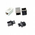 PBT material RJ45 port protector RJ45 protect cover RJ45 rubber dust cap 3