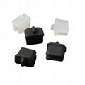 silicone plastic Mini DP protect cover mini display port rubber dust cap