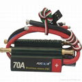 FLYCOLOR 70A 2-6S Lipo Water cooling Series brushless ESC for Boat Programmable 