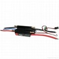 FLYCOLOR 70A 2-6S Lipo Water cooling Series brushless ESC for Boat Programmable  2