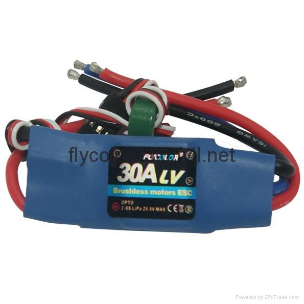 FLYCOLOR 30A 4S SBEC 5V/3A programable ESC for RC aircraft