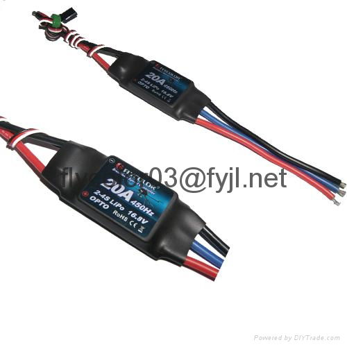 FLYCOLOR SimonK 20A 2-4S OPTO ESC 600HZ for brushless motor Muticopter Quadcopte 2