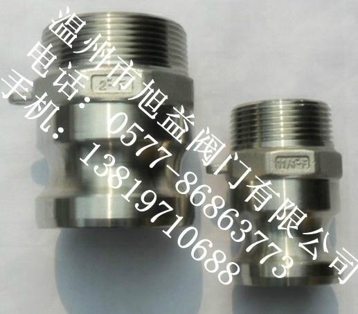 F type male threaded end camlock couplings 2