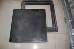 Composite square manhole cover