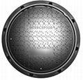 EN124 manhole cover with rubber seal 4