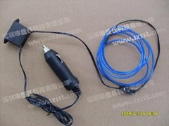 el wire and 12V inverter