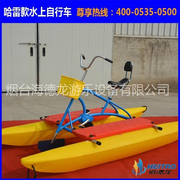 海德龙新款单人型聚乙烯塑料水上自行车 2
