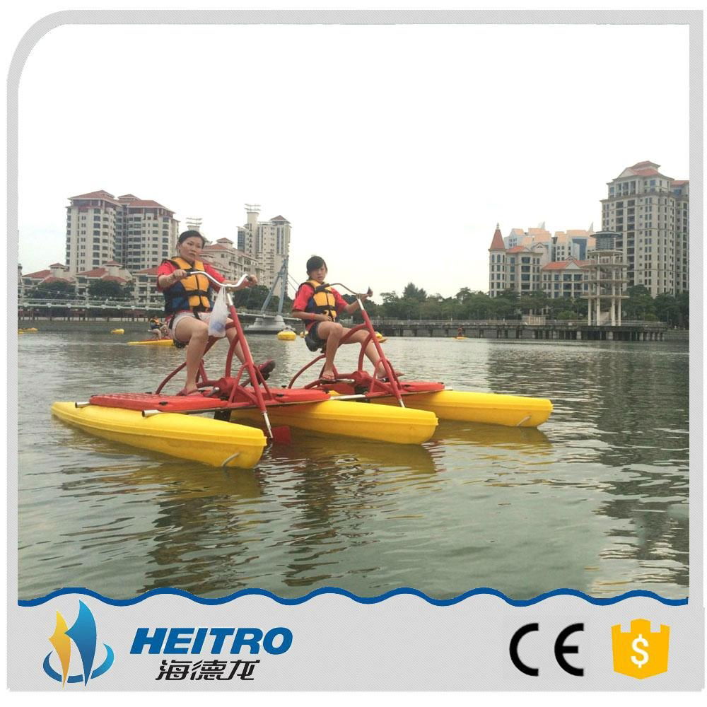 Manufacture offer double seats water pedal bike 2