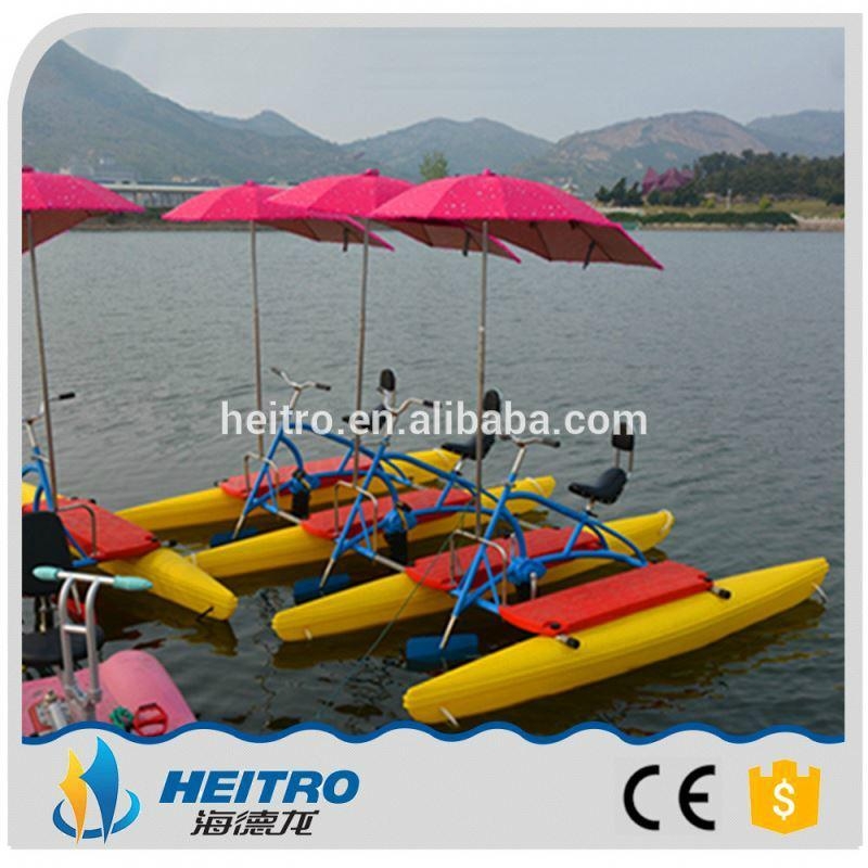 HEITRO【海德龍】聚乙烯哈雷款三人型水上自行車