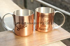 12oz copper julep cups, copper mint
