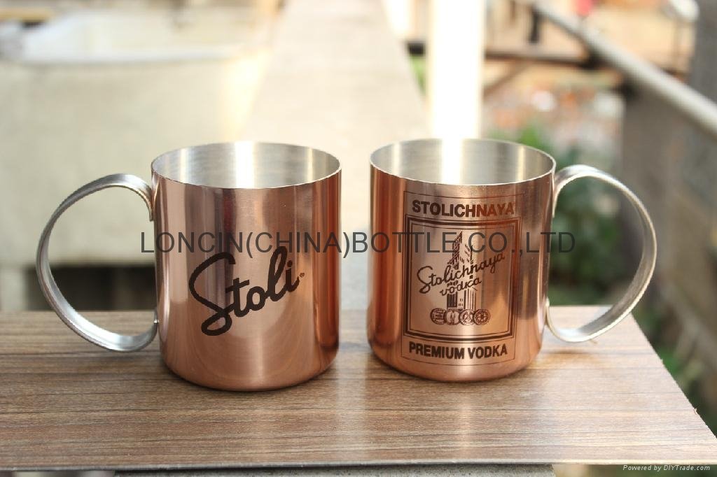 12oz copper julep cups, copper mint julep cups,copper mule mug 3