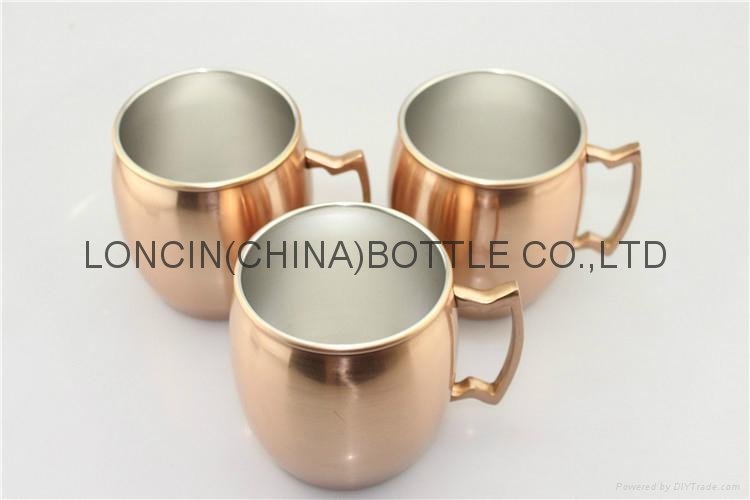 Moscow mule in copper mug,moscow mule mug russian standard,oval shape copper mug 4