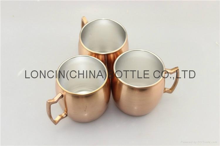 Moscow mule in copper mug,moscow mule mug russian standard,oval shape copper mug 5