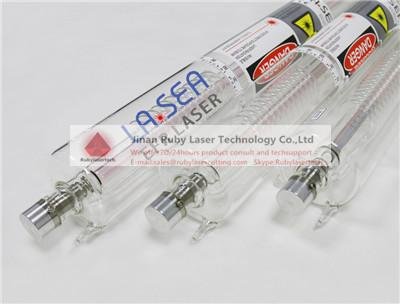 EFR 80W100W130W150W CO2 laser tube Warranty 10-12months 6000-10000 hours lifetim