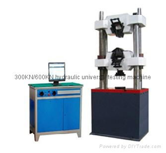 computer display hydraulic universal testing machine 2