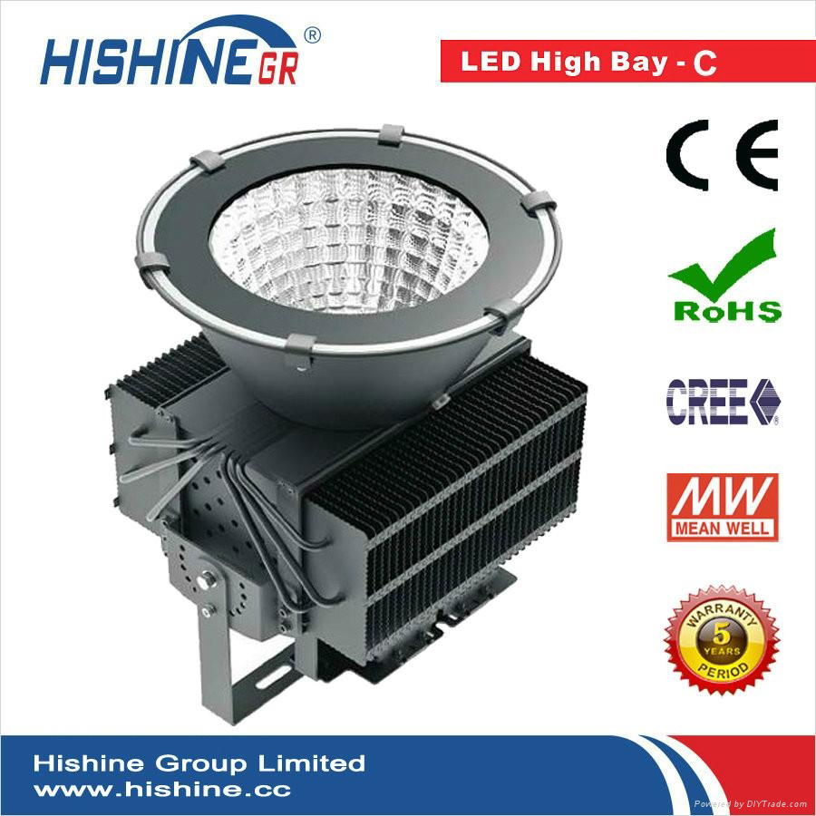 long lifespan low light decay Hook high lumen 400w led high bay light for Plant 