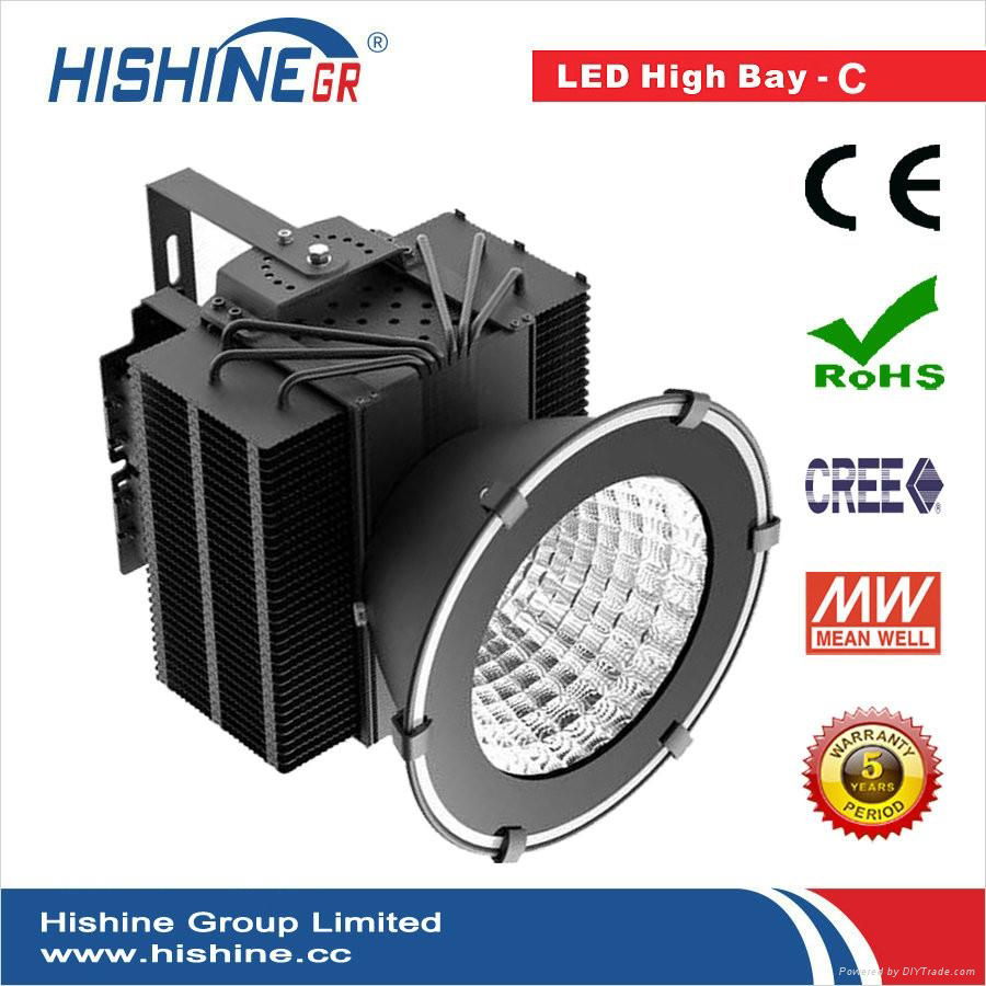 long lifespan low light decay Hook high lumen 400w led high bay light for Plant  2