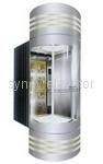 1000kg Round Cabin Panoramic Elevator With 3 Sides Glass(LL-024)  2