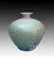 結晶釉陶瓷花瓶 1