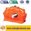 ZLY Hard gear face cylindrical gear speed reducer 3