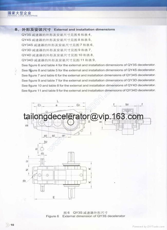 QY3S 160~800 gear box on the on the hoist 2