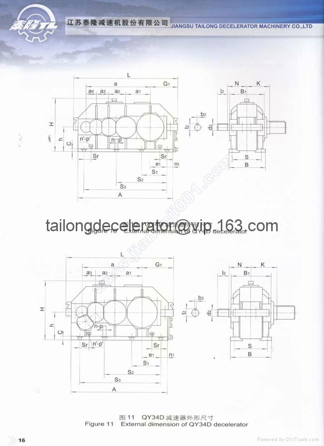 QY34D 200~800 gear box on the on the hoist 2