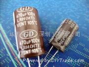 High temperature resistant 125℃ low impedance electrolytic capacitor (125℃) 3