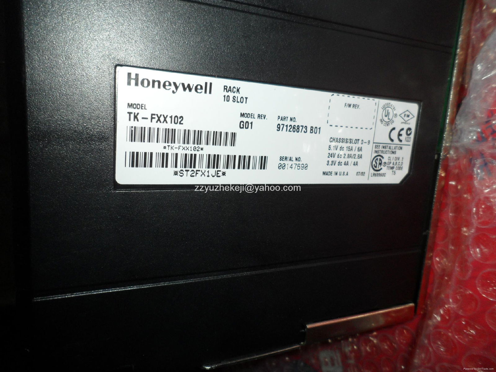 Honeywell DCS TC-FPDXX2 4