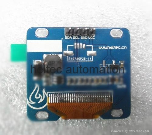 advised design for 1.3 inch IIC OLED display  module white(arduino)