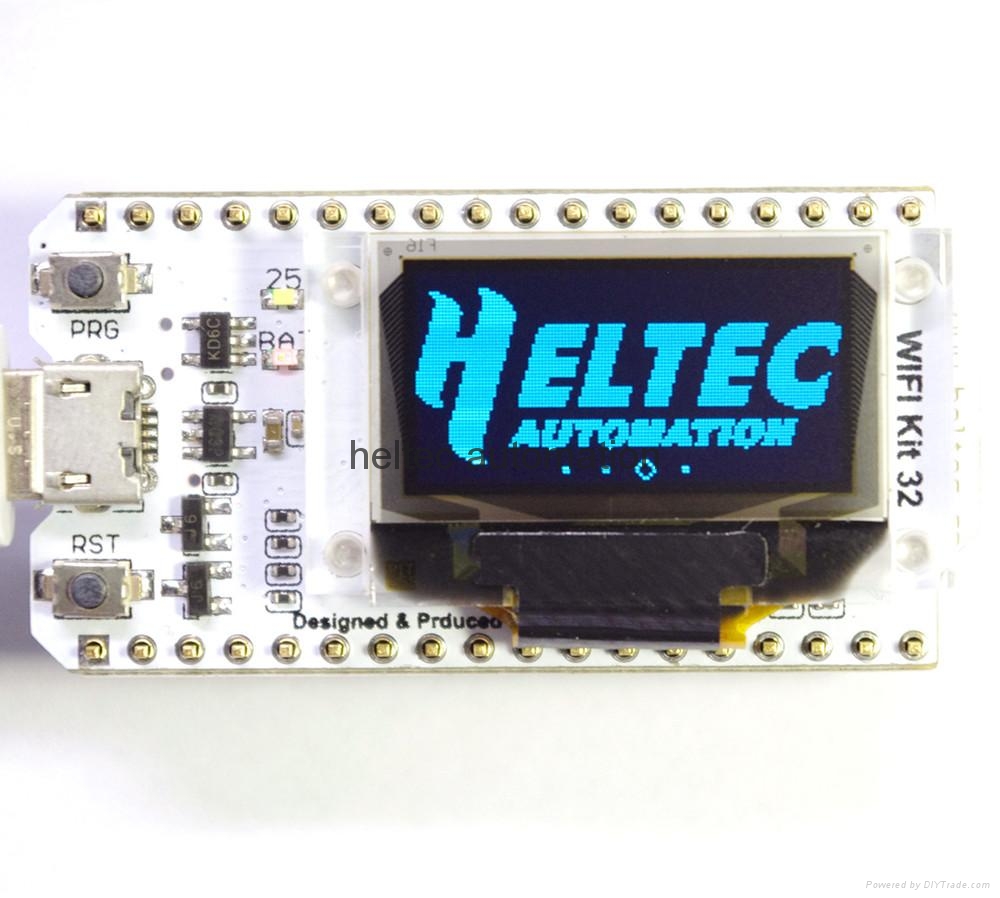 ESP32 development board wifi&bluetooth with oled display - HTIT-WB32 ...