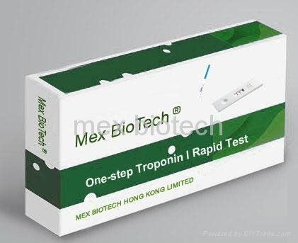 one-step accurate troponin I rapid test