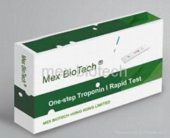 one-step accurate troponin I rapid test