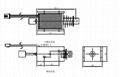 DC 12/24V open frame solenoids 4