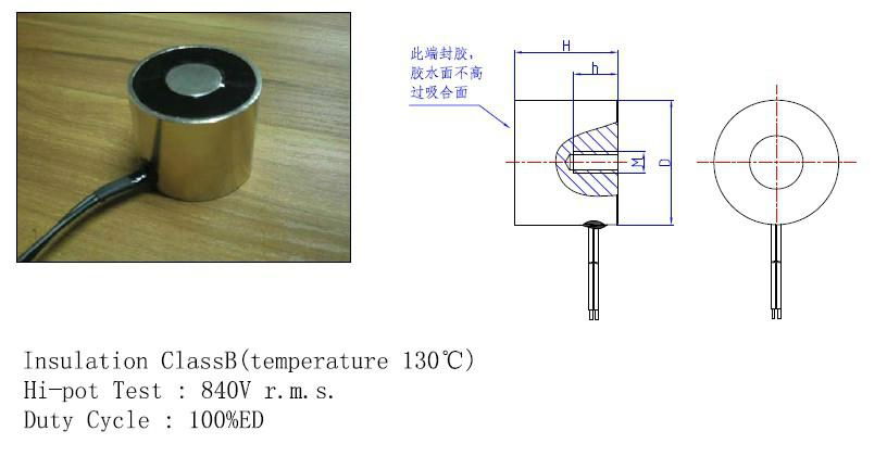 DC Electromagnet Used for Manipulator and All Kinds of Game Machines 2
