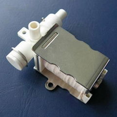 DC solenoid valve for massager leakage