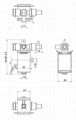 DC solenoid valve for massager leakage